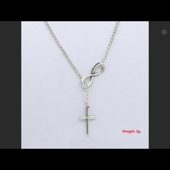 Infinity Cross Necklace - Picture 4 of 4